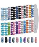 Ebanku nail foil self -adhesive marble 22 sheet nail sticker sticker nail sticker self -adhesive waterproof full wraps nail polish sticker nail art decorations - Buy Online on GoSupps.com