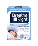 Breathe Right Nasal Strips Clear Large 30ct. - Buy Online on GoSupps.com
