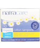 NATRACARE Super Tampons - Organic Cotton, Non-Toxic - 0.15 lbs - Buy Online on GoSupps.com