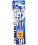 Buy Mentadent 3 Medium-Sized Toothbrushes - International Shipping Available | Quality Oral Care - Buy Online on GoSupps.com