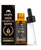 ELEVATE Hair Growth Oil - Biotin Hair Growth Serum & Castor Oil Natural Vitamin Rich Treatment for Stronger Thicker Longer Hair Regrowth & Thickening – Prevent Hair Loss & Thinning for Men & Women 1 Fl Oz 30mL 1 Fl Oz (Pac… - Buy Online on GoSupps.com