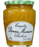 Bonne Maman Peach Compote 600g - Delicious Fruit Preserve - Buy Online on GoSupps.com