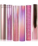 GIRAFVINYL Holographic Rose Gold Permanent Vinyl for Cricut - 12 x 12 | Adhesive Vinyl for Decor, Car, Home, Tumblers - 6Pcs Pack | No.01 Rose Gold Vinyl - Buy Online on GoSupps.com