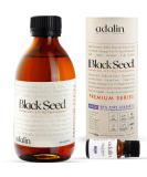 ADALIN Organic Black Seed Oil Liquid - 8.4 fl oz | High Thymoquinone, Cold Pressed, Glass Bottle | Nigella Sativa Seed Oil | Vegan & Gluten Free - Buy Online on GoSupps.com