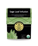 Buddha Teas Organic Sage Leaf Tea - OU Kosher, USDA Organic, CCOF Organic, 18 Bleach-Free Tea Bag - Buy Online on GoSupps.com