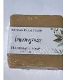 Buy Lemongrass Handmade Soap 4 oz | Pack of 10 | Natural Organic & Eco-Friendly | International Shipping Available - Buy Online on GoSupps.com