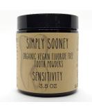 Organic Vegan Fluoride-Free Tooth Powder - Remineralizing Formula with Cinnamon & Clove | 6 Month Supply | Glass Jar - Buy Online on GoSupps.com