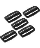 Cressi Hard Plastic Dive Weight Belt Keepers - Black (Pack of 5) - Italian Design - Buy Online on GoSupps.com