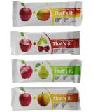 That's It Natural Fruit Bars Variety Pack - Apple+Mango, Apple+Pear, Apple+Cherry & Apple+Apricot - 1.2 oz (12 pack) - Buy Online on GoSupps.com