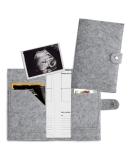 KWMobile Felt Cover for Mother-Child Pass | Protective Light Gray Sleeve for Austrian Mother Pass | Extra Subjects Included - Buy Online on GoSupps.com