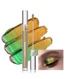 Multichrome Liquid Eyeshadow - Chameleon Metallic Green Gold Color Shifting - High Pigmented & Waterproof Glitter Eye Shadow (EMBER) - Buy Online on GoSupps.com