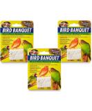 3 Pack Zoo Med Bird Banquet Mineral Blocks - Mealworm Formula - Small - 1oz per Pack - Buy Online on GoSupps.com