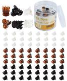 78 Pcs Mini Hair Clips for Women and Girls - Plastic Small Claw Hair Clips in 3 Colors - Buy Online on GoSupps.com