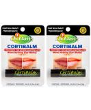 Dr. Dan's Cortibalm: Healing Lip Balm for Dry Cracked Lips - 2 Pack - Men, Women, and Children - Buy Online on GoSupps.com