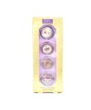Tarte Chrome For The Holidays Eye Paint Shadow Quad - 4-Piece Set | Wild At Heart Frose Citrine Pink Diamonds - International Shipping Available - Buy Online on GoSupps.com