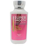 Bath and Body Works SWEET PEA Super Smooth Body Lotion 8oz | Hydrating & Fragrant Body Care - International Shipping Available - Buy Online on GoSupps.com