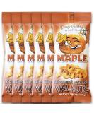 Crazy Go Nuts Maple Glazed Walnuts - Healthy Vegan Snack Low Carb Gluten Free Non-GMO 6-Pack Superfood with Omega 3 & Antioxidants - Buy Online on GoSupps.com