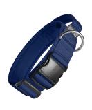 OneTigris Dog Collar with Metal Buckle for Dogs Blue LL Blue - Buy Online on GoSupps.com