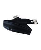 Rhinegold Synthetic Comfort Belt 142.24 cm Black - Premium Equestrian Gear for Riders | International Shipping Available - Buy Online on GoSupps.com