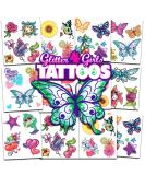 Crenstone Glitter Tattoos - 50 Dazzling Designs of Hearts, Butterflies, Flowers & More - Buy Online on GoSupps.com