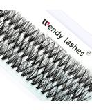 D Curl 0.07mm 14mm Individual Cluster Eyelash Extensions - 30 Root DIY Lashes - Clusters-30D-0.07-D-14 - Buy Online on GoSupps.com
