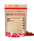 Organic Raw Goji Berries - 2 lbs/32oz USDA Certified Superfood - Non GMO, Resealable Bag - by Nutrient Elements - Buy Online on GoSupps.com
