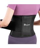 Bracepost Women's Lower Back Pain Relief Brace with Biomimetic Aluminum Plate - Adjustable Lumbar Support Belt for Herniated Disc & Sciatica - Regular Size (Waist 37-48inch) - Buy Online on GoSupps.com