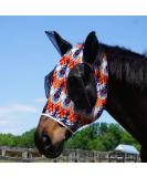 Harrison Howard Large Fly Mask - Super Comfort UV Protection & Breathability for Horses - Buy Online on GoSupps.com