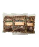 Jerky.com Whole Deep Fried Peanuts Sampler Bulk 3 Pack - Gourmet Flavors - Roasted Garlic, Salted, Spicy Hot - 30oz Total Tester Pack - Buy Online on GoSupps.com
