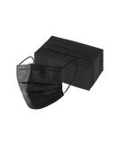 Black Disposable Face Masks 25 Pack - 3-Ply Protection - Buy Online on GoSupps.com