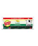 Scotch-Brite Classic Natural Fiber Cleaning Sponge - 6 Pack + 2 Free Cellulose Greens Eco-Friendly International Shipping - Buy Online on GoSupps.com