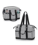 Durable Nurse Bag for Home Health Visits | Zip-Top Closure & Side Fasten Snaps | Clinical Study & Health Care | Large Gray Utility Tote - Buy Online on GoSupps.com