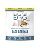 Designer Wellness Natural Egg Protein Powder - Classic Vanilla, Keto & Paleo Friendly, Low Calorie, Less Fat, Pack of 1 - 12.4 Ounce - Buy Online on GoSupps.com
