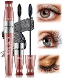 Waterproof Black 4D Silk Fiber Eyelash Mascara - Extra Long & Thick Lash Formula - 9ml - Buy Online on GoSupps.com