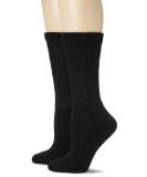Dr. Scholl's Men's Diabetic & Circulatory Crew Socks (2 Pack) - Black - Buy Online on GoSupps.com