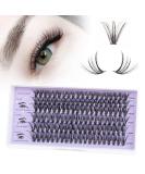 DIY Eyelash Extensions - 120 Individual False Eyelashes for Beginners | Reusable 10-16mm C/CC/D Curl | 30D Pack - Buy Online on GoSupps.com