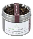 Premium Coarse Black Malabar Pepper - Aromatic 50g Spice for Meat Fish Stews & Salads - International Shipping Available - Buy Online on GoSupps.com