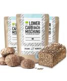 Lower-Carb-Brotback mixture 3x350g-organic vegan gluten-free protein bread alternative food without grain lactose-free keto organic workout low-carb 350 g (3 Pack) - Buy Online on GoSupps.com