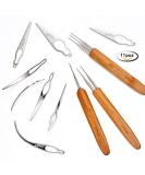 Dreadlock Crochet Needle Kit | Interlocking Tool for Locs | Crochet Hooks for Hair - Easy Clean Organizer Included - Buy Online on GoSupps.com