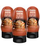 Diablo Maple Syrup Dessert Sauce | Sugar Free | Gluten Free | Diabetic Friendly | Hamper Available - Perfect for Gifting | 390g Maple 1.17 l (Pack of 1) - Buy Online on GoSupps.com