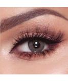 Bella Elite Amber Gray Colored Contact Lenses - Monthly Strong Coverage for Dark Eyes | -0.00 Dioptria | Shop Now! - Buy Online on GoSupps.com