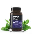 BURST Oral Probiotic for Adults - Chewable Dental Probiotics for Bad Breath & Immune Support - Mint Flavor (45 Count) - Buy Online on GoSupps.com