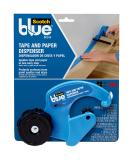 ScotchBlue Painter's Tape and Paper Dispenser  Applies Masking Paper with Painter s Tape to Protect and Cover Surfaces  Tape Dispenser Includes Plastic Blade  Fits 12 Inch Masking Paper - Buy Online on GoSupps.com