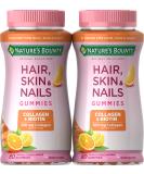 Nature's Bounty Hair Skin Nails with Biotin and Collagen Orange 80 Count Pack - Pack of 2 - Buy Online on GoSupps.com