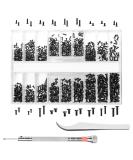 630 Pcs Tiny Micro Repair Screw Kit with Screwdriver for Repair Spectacles, Watch, Jewelry - Buy Online on GoSupps.com