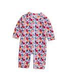 BONVERANO Baby Girls Swimsuit UPF 50+ Sun Protection Floral | 2-3 Years - Buy Online on GoSupps.com