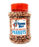 Toffee Boy's Butter Toffee Peanuts - 45 Oz Jar | Fresh Hand-Cooked Family Recipe | Gluten-Free | No Preservatives | Perfect Holiday Gift - Buy Online on GoSupps.com