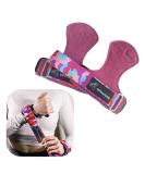 Wiexiang Cowhide Lifting Straps - Robust Deadlift Straps for Weightlifting, Bodybuilding, Powerlifting - Durable Strength Training - Purple - Buy Online on GoSupps.com