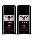 Herban Cowboy Love For Her Deodorant 2-Pack - Natural and Vegan - Buy Online on GoSupps.com