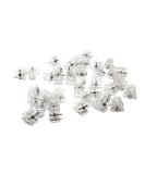 25 Mini Hair Clips Hair Clips Girls Women Orchid Clips transparent 10x13 25 pieces (1 pack) Transparent - Buy Online on GoSupps.com